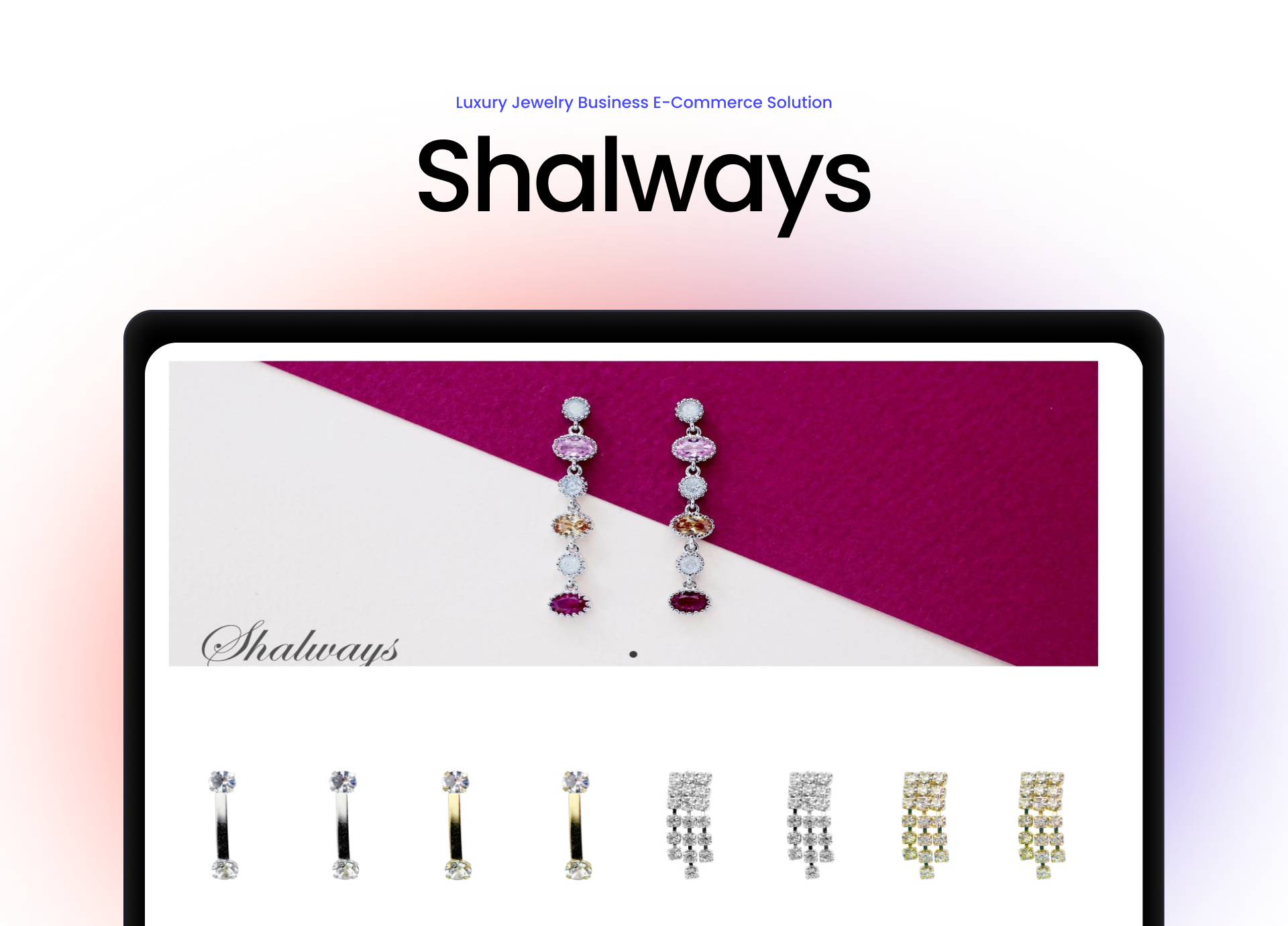 Shalways - Luxury Jewelry Business E-Commerce Solution